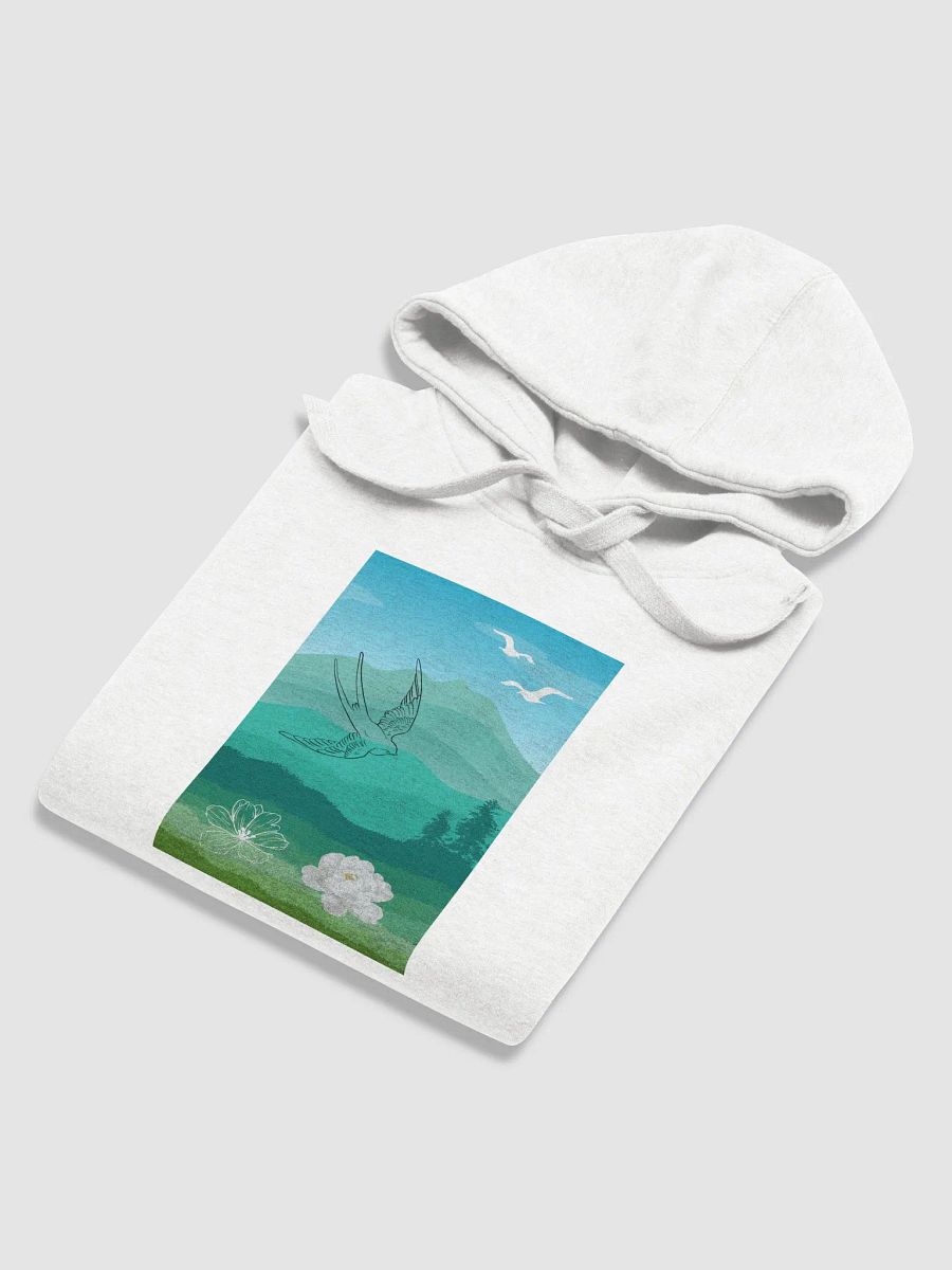 Birds in Flight Floral Horizon Hoodie product image (7)