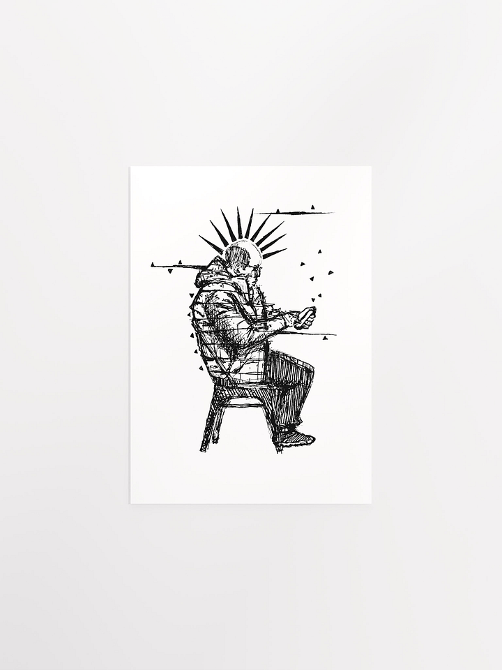 BAAAAAAALD! / Liberty Spikes Print product image (1)