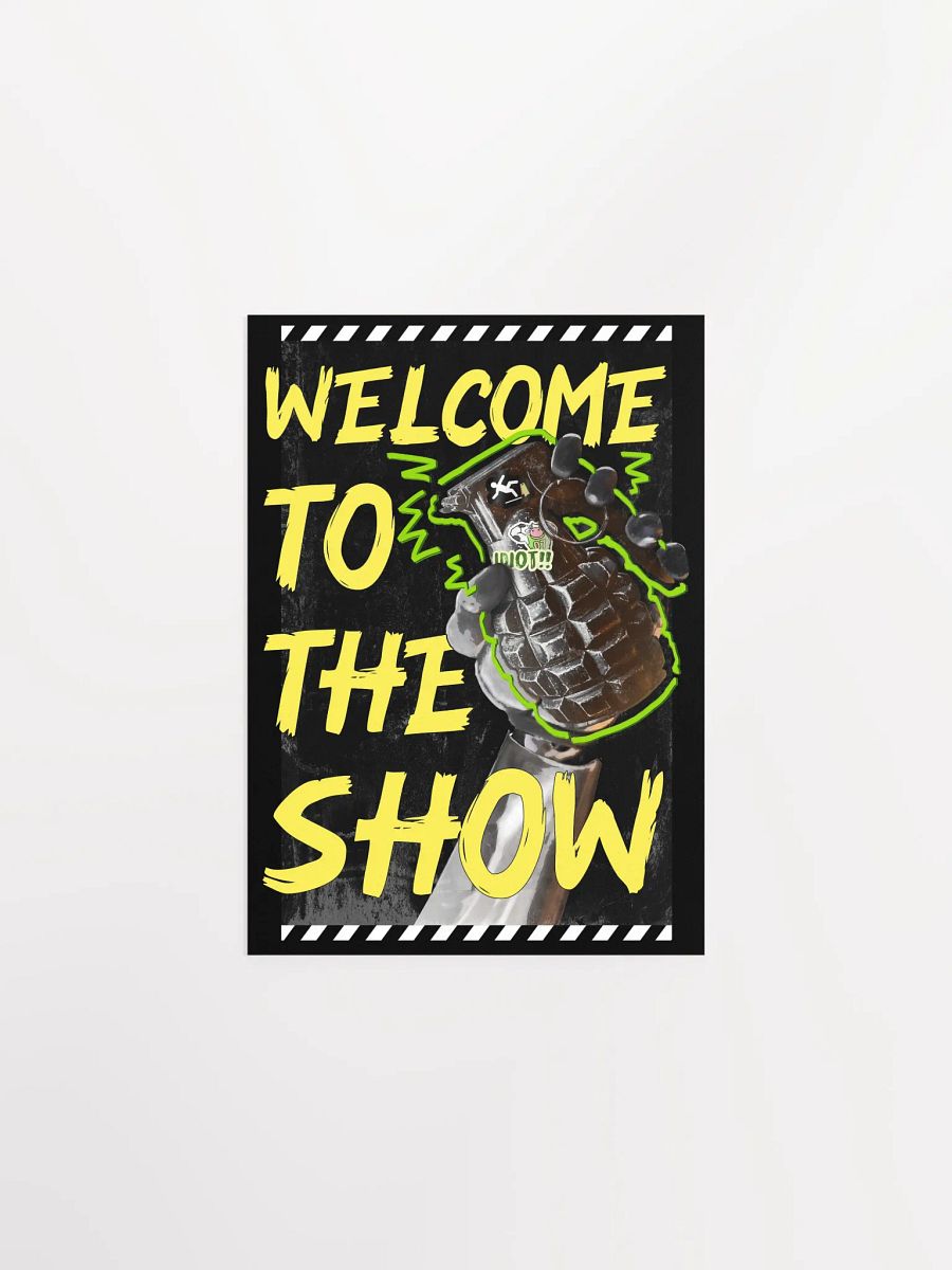Welcome to the Show Print product image (3)