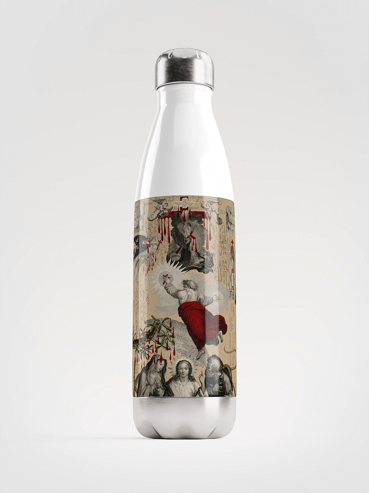Victorian Blood Book. Stainless Steel Water Bottle product image (1)