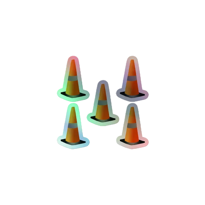 Holocones (Holographic Sticker) product image (1)