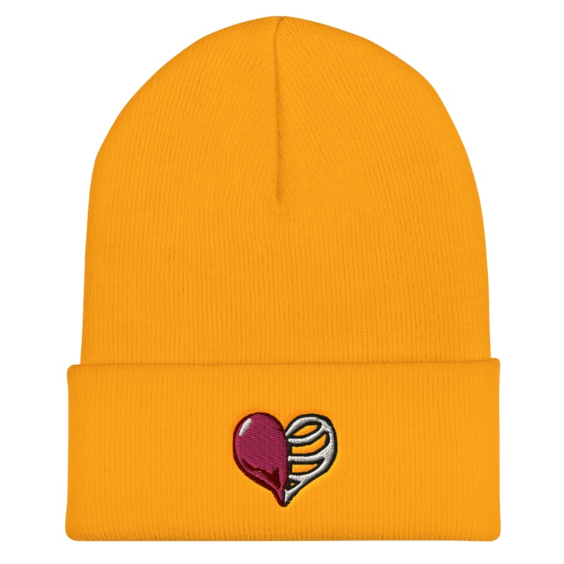 Heart Embroidered Beanie product image (1)