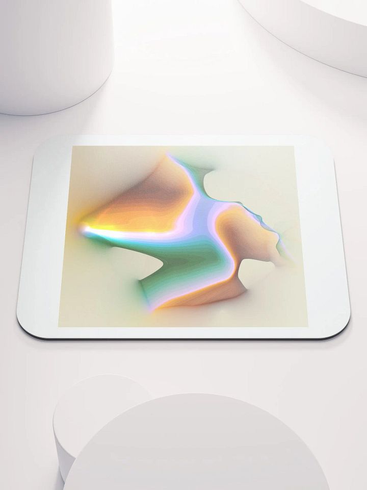 Angel Of Healing Algorithmic Art mouse pad product image (1)
