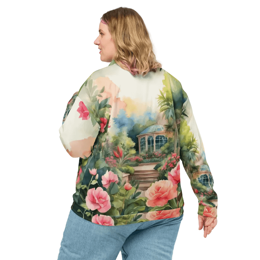 The Lost Garden of Heligan All Over Print Bomber Jacket product image (10)
