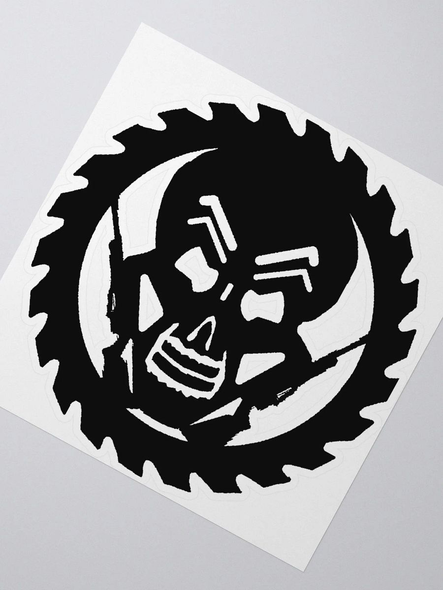 Skull Blade Logo Stickers product image (2)
