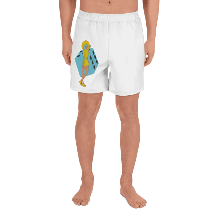 DiceyG-All-Over Print Athletic Long Shorts product image (2)