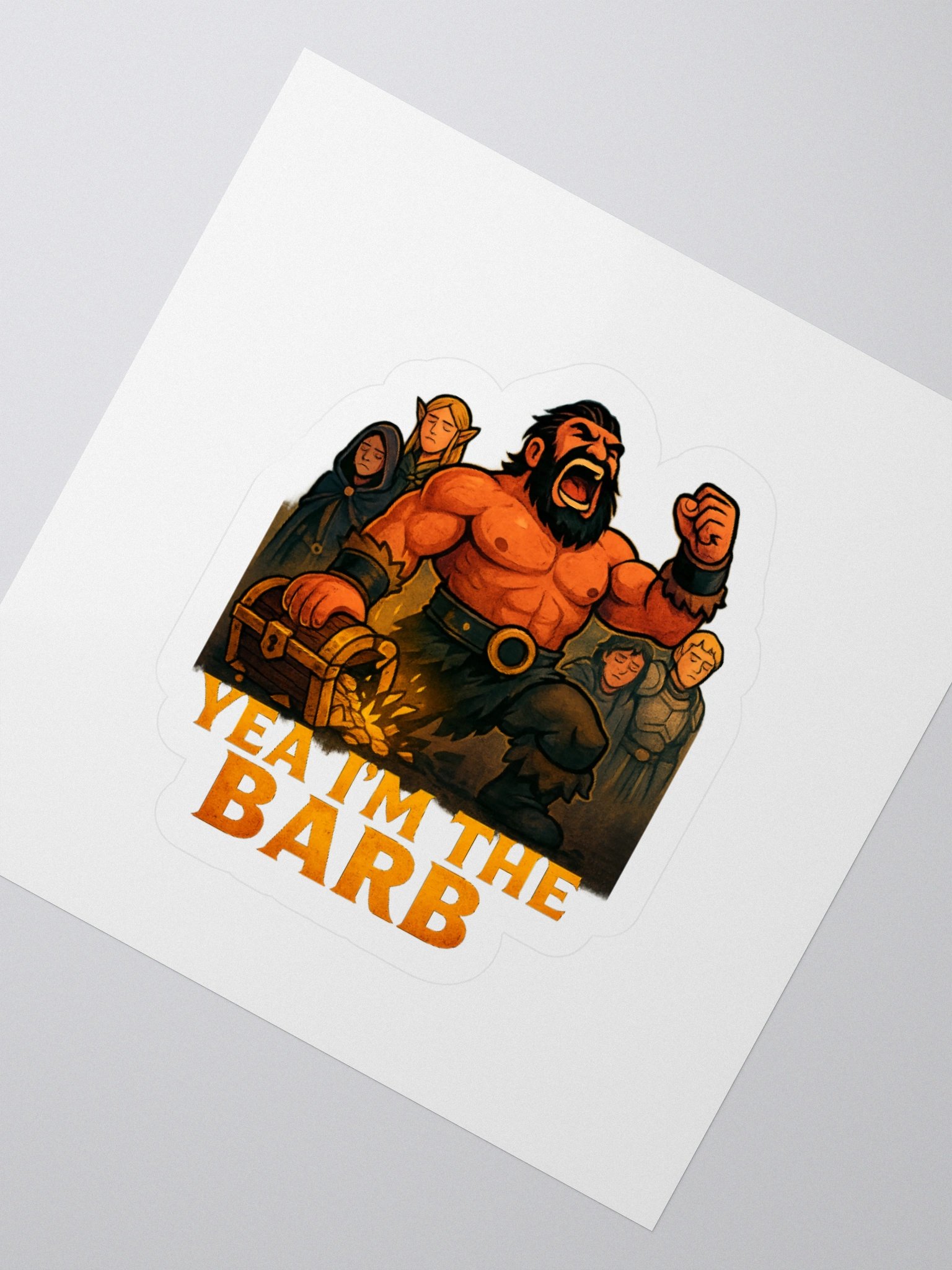 Barbarian Sticker product image (6)