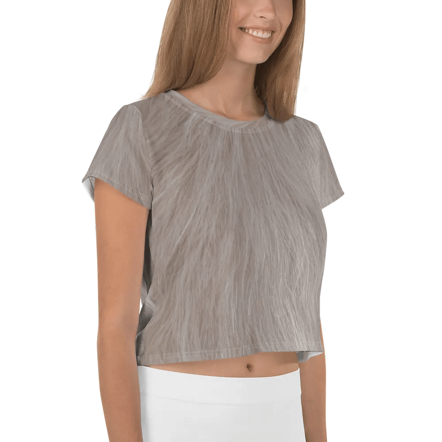 Lilac Cat Crop Tee product image (4)