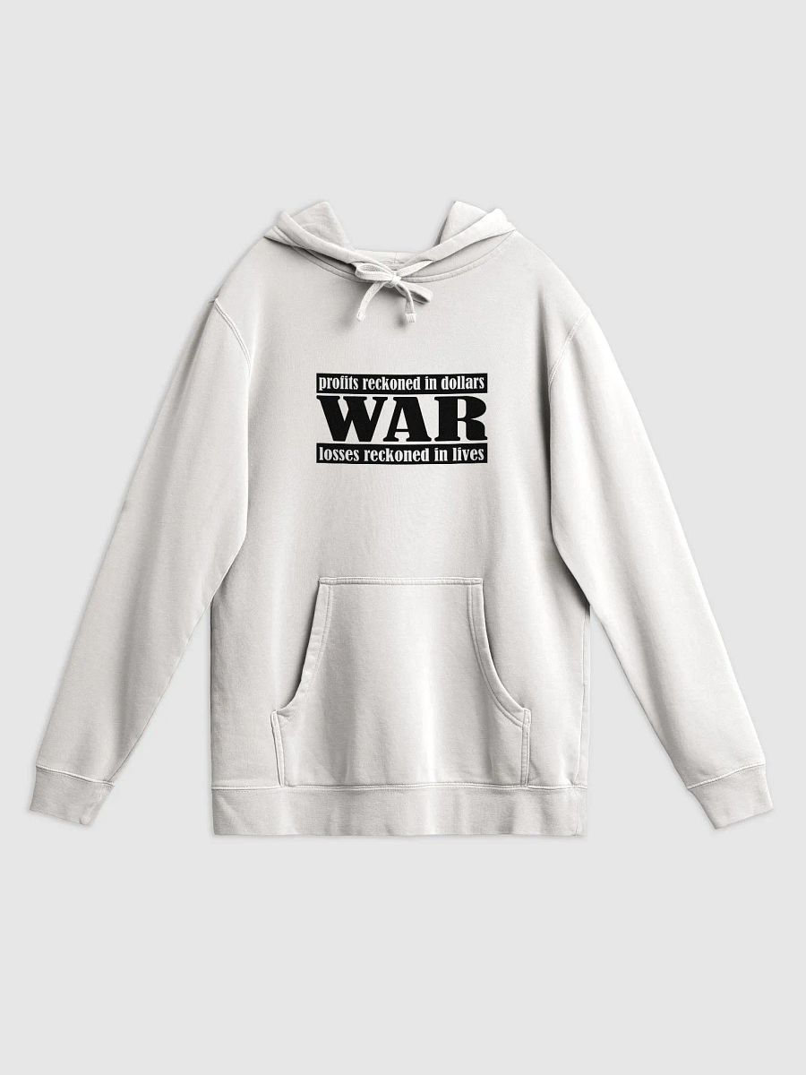 The Cost Of War - Independent Trading Co. Pigment Dyed Hoodie product image (1)
