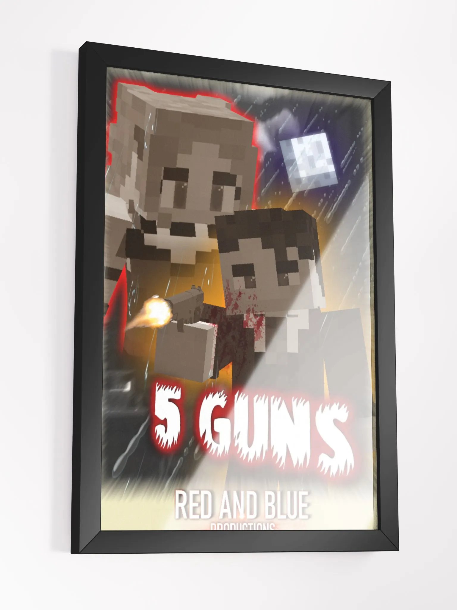 5 Guns™ Framed Matte Poster product image (6)
