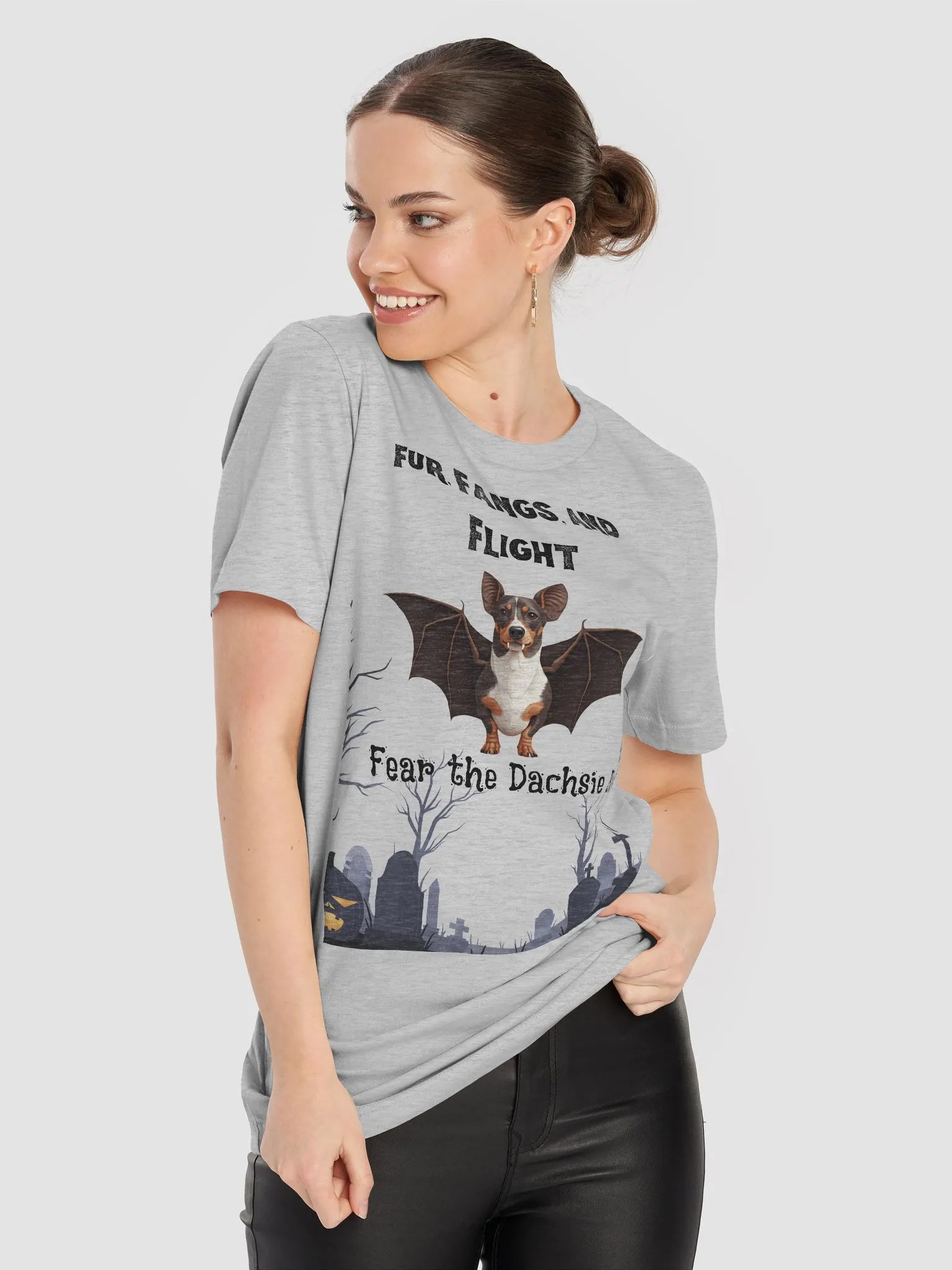 Batty Dachshund Delight T-Shirt product image (15)