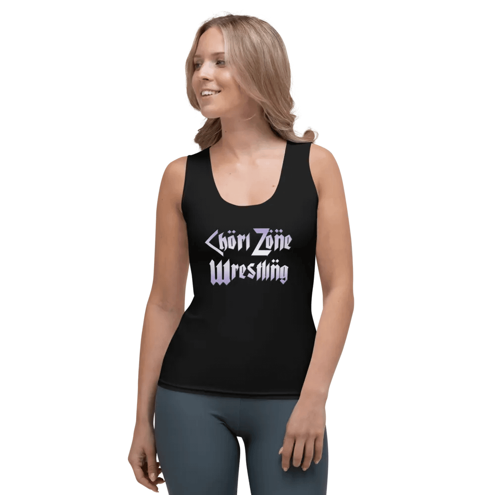 "ChoriZone Wrestling" Women's Tank Top (Black) product image (1)