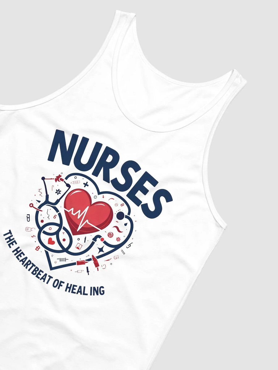 Heartbeat of Healing Nurse Tank product image (10)