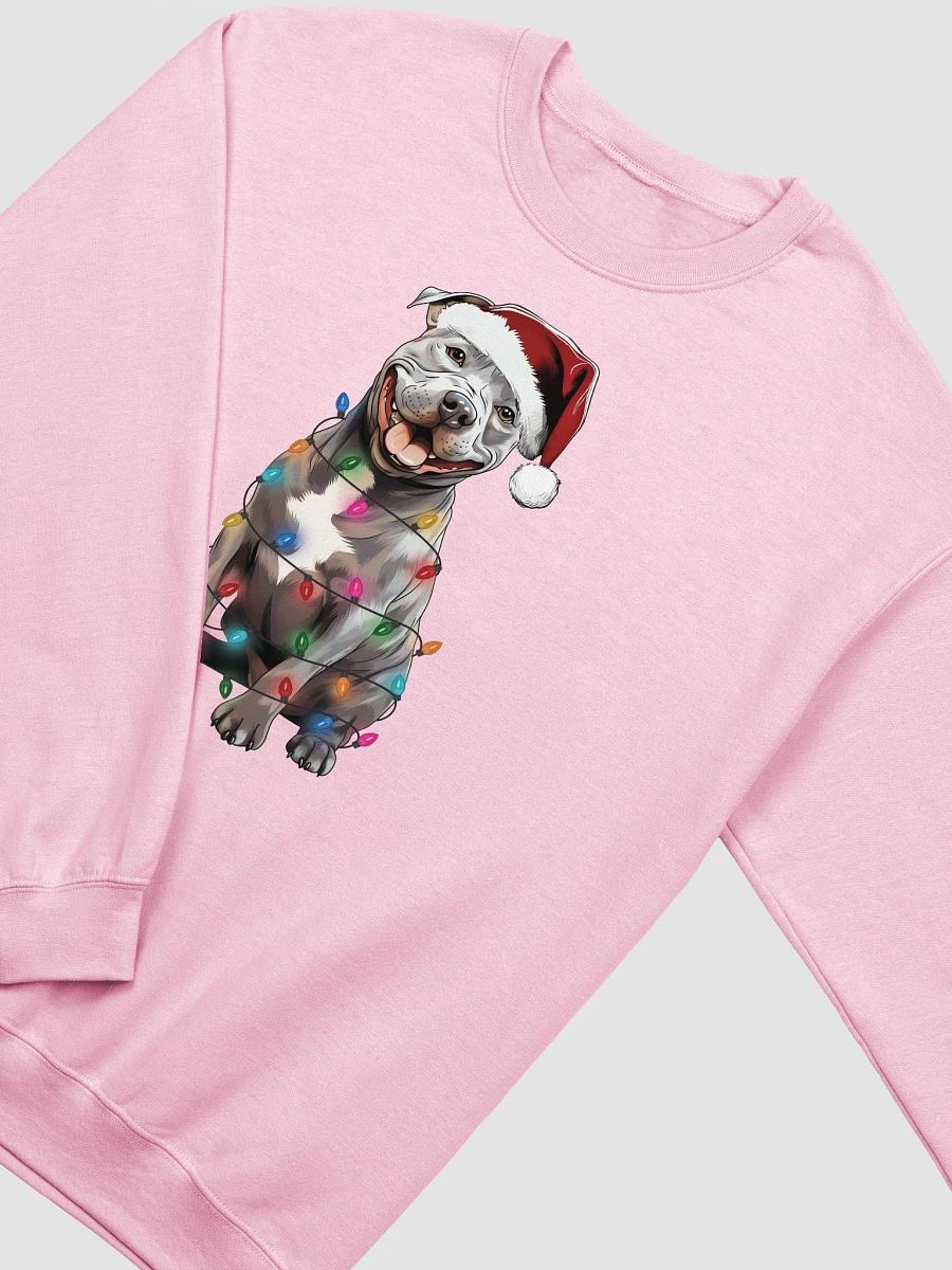 Funny Pitbull Terrier Christmas Sweatshirt for Pittie Paw-rents product image (14)