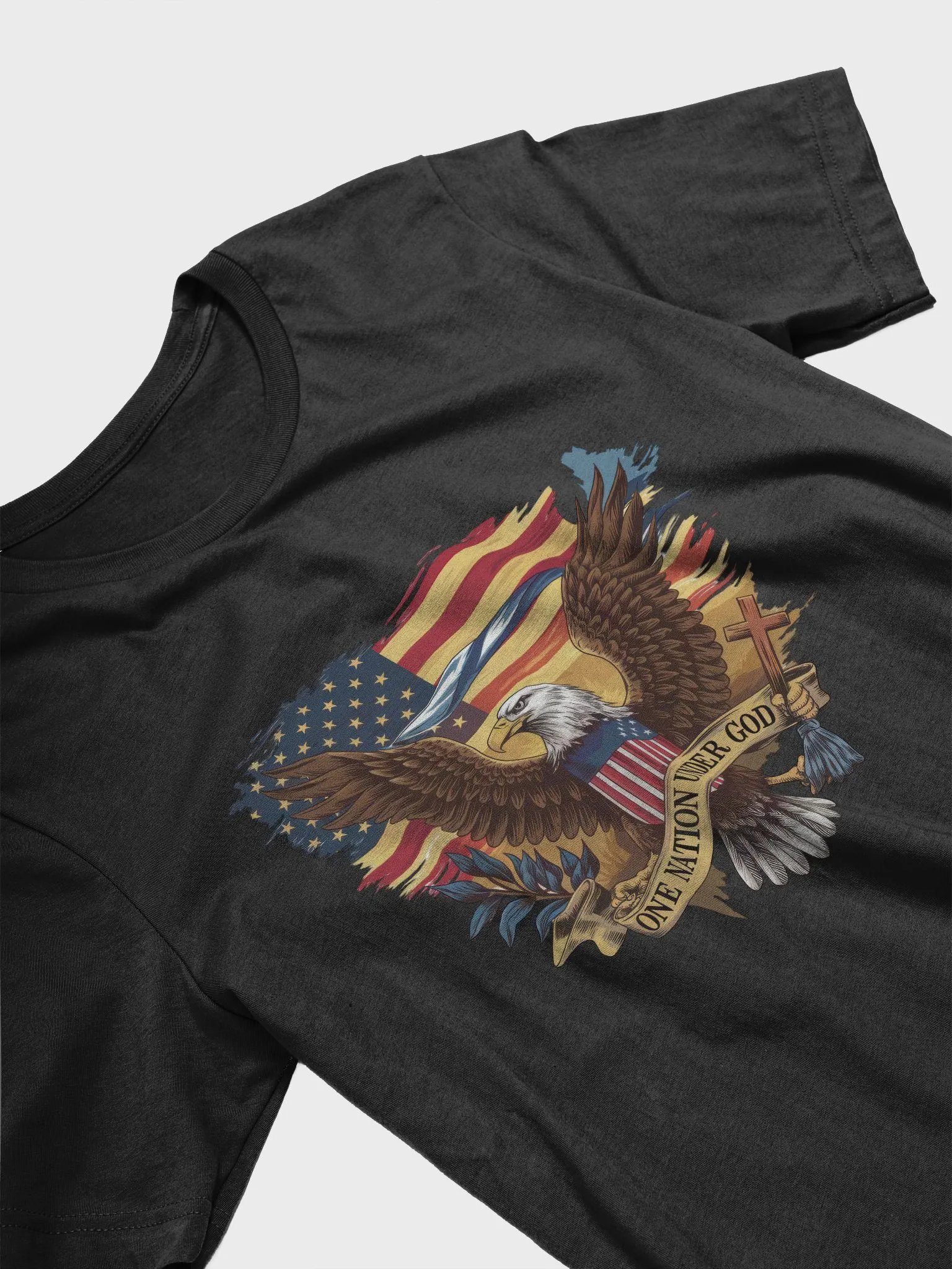 One Nation Under God USA T-Shirt product image (3)