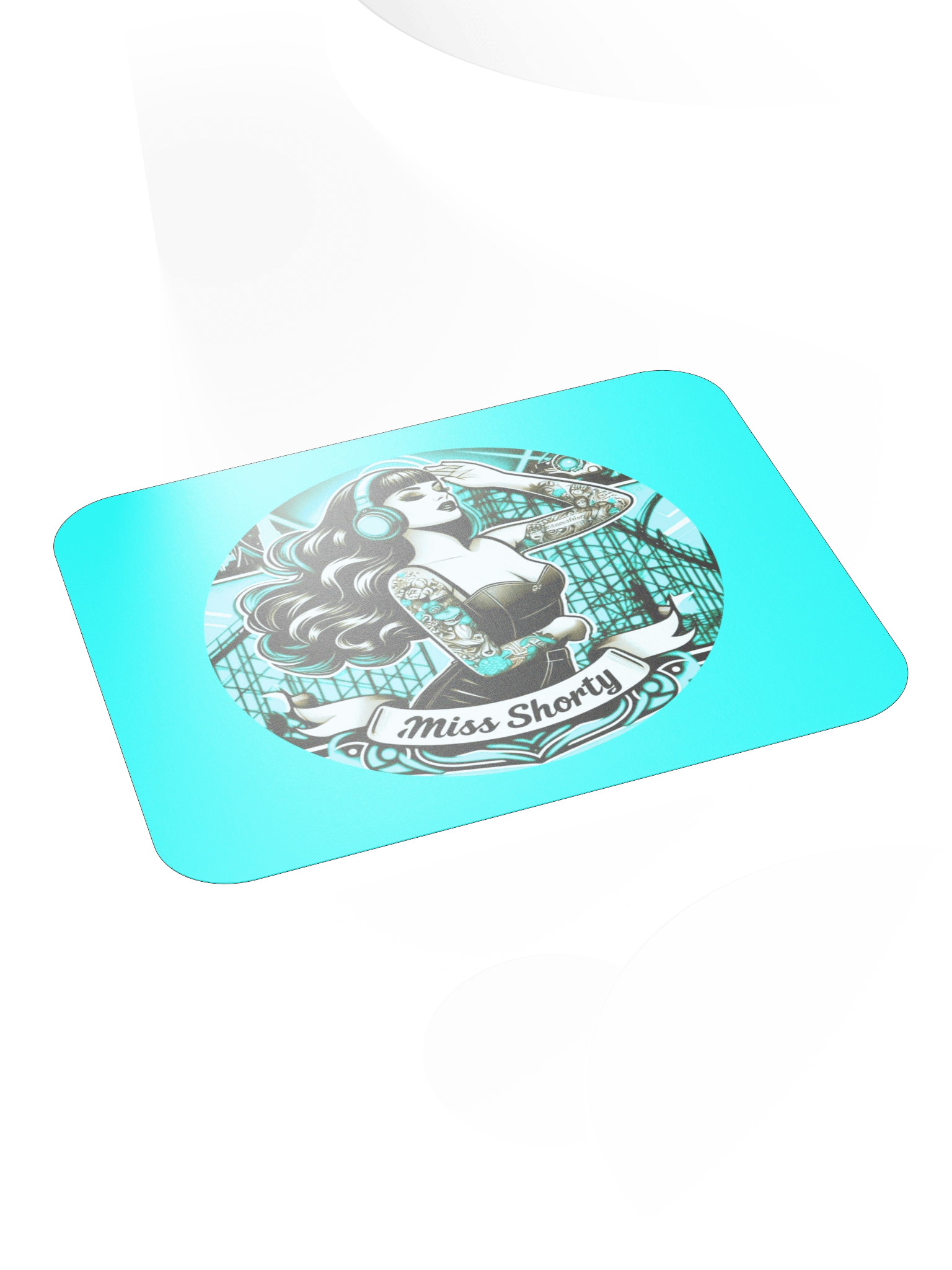 OG Miss Shorty Mouse Pad - Teal product image (4)