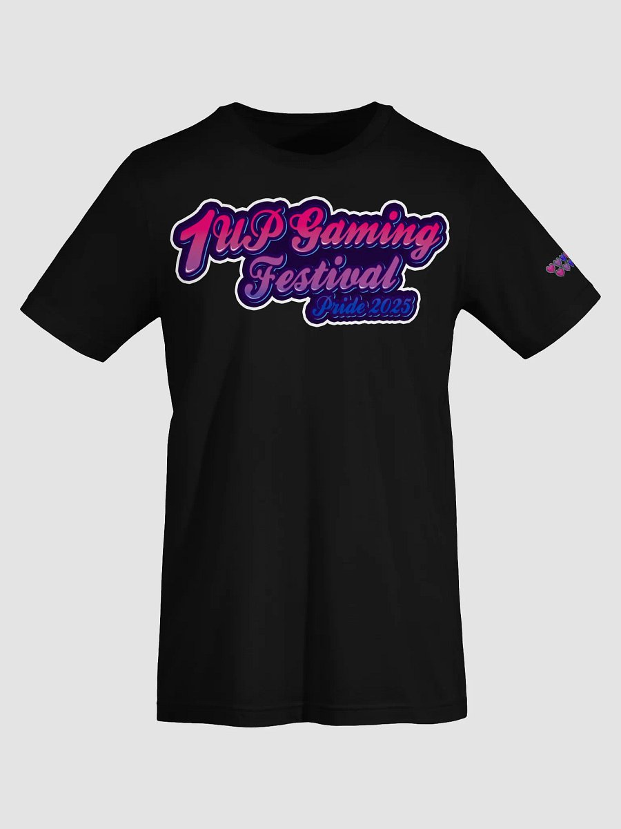 1UP Gaming Festival Bisexual Pride 2025 TShirt product image (51)