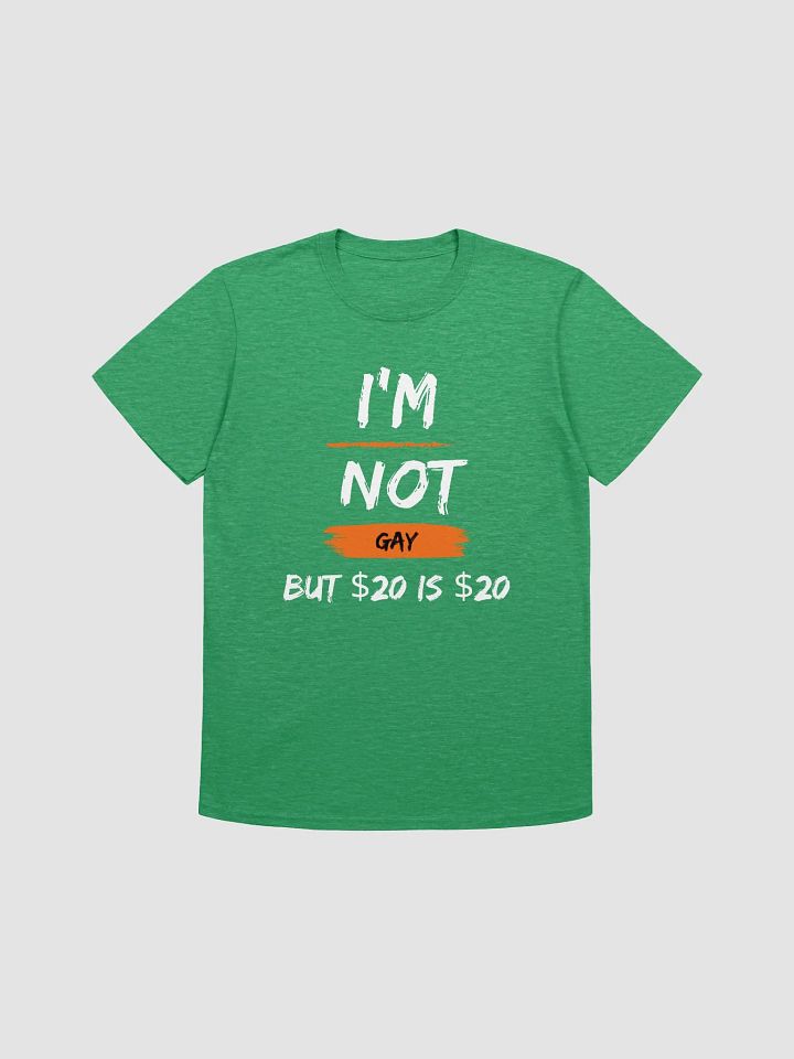 I'm Not Gay But $20 is $20 Unisex T-Shirt V20 product image (4)