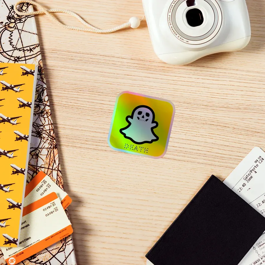 Snap Death Holo Sticker product image (7)