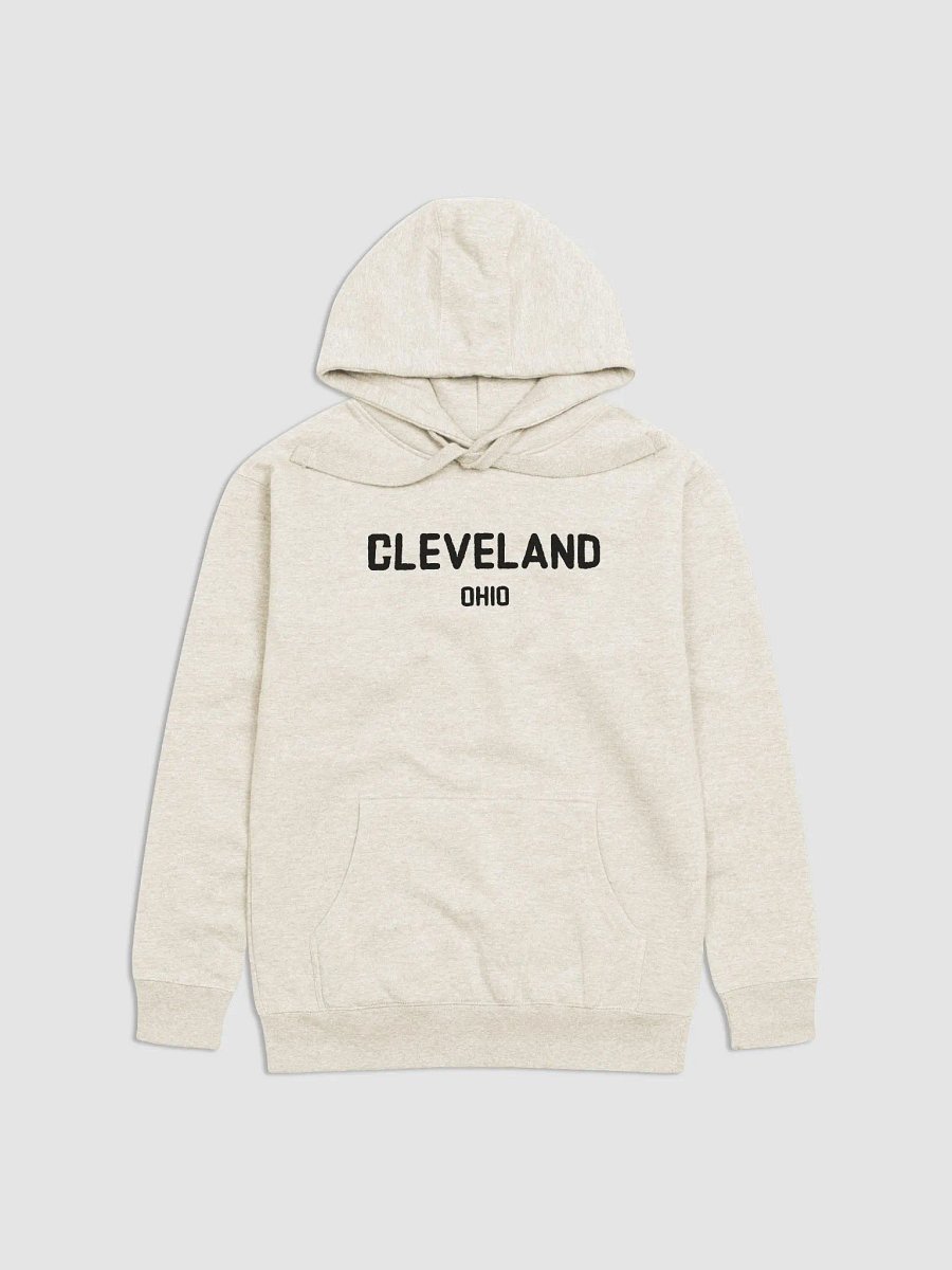 Cleveland Ohio Hoodie Sweatshirt Style Basic Casual Black White for Men Women Kids Dad Gifts product image (5)