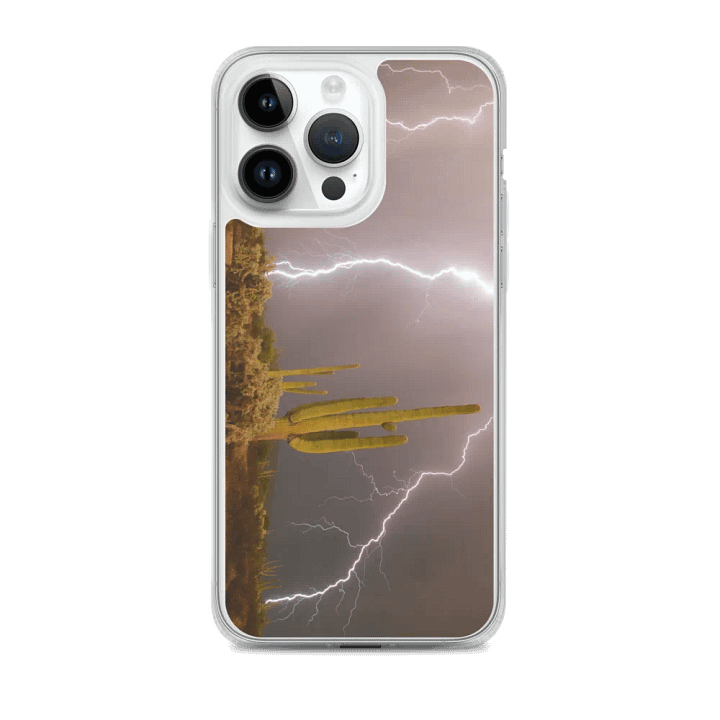 "Saguaro Bolts" - iPhone Case product image (2)