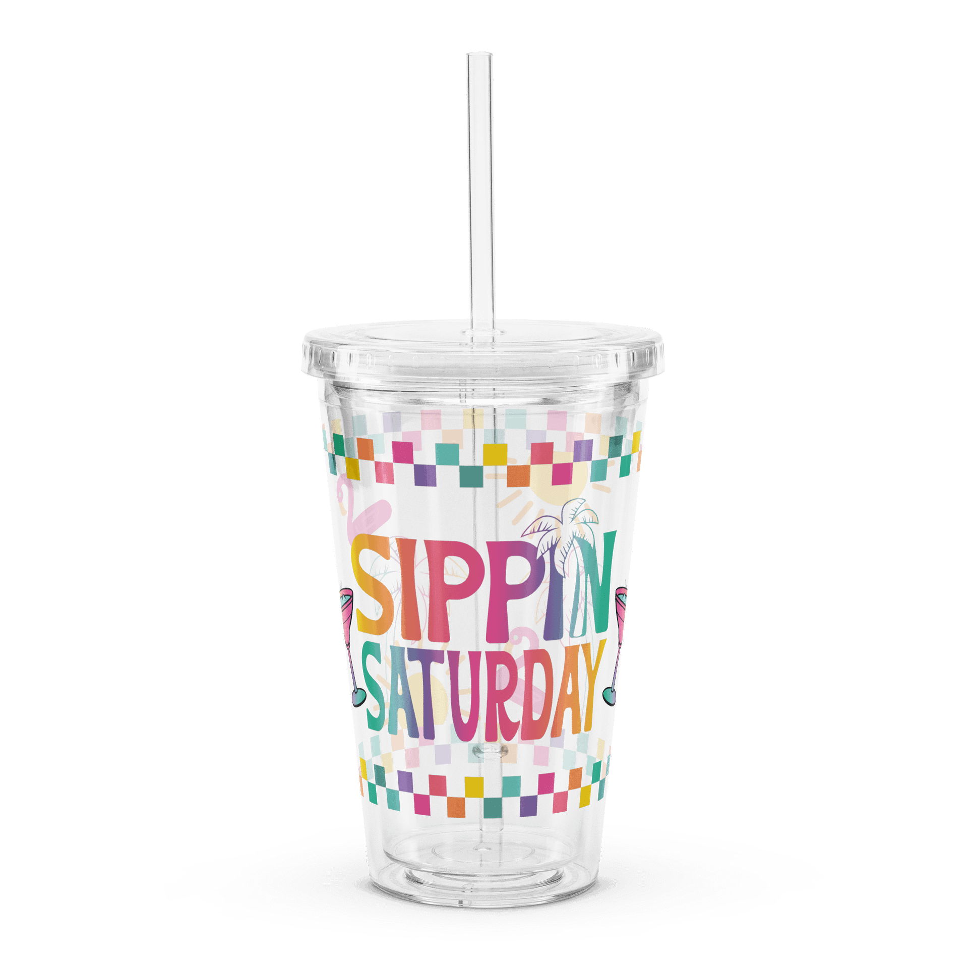 Sippin' Saturday - Summer Tumbler product image (1)