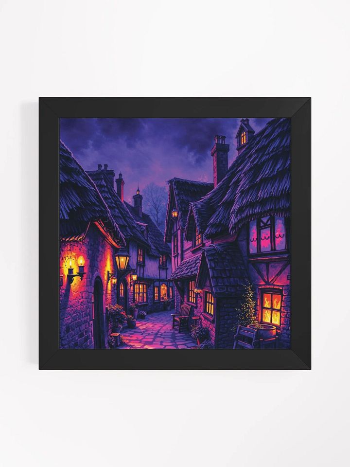 Twilight Village Framed Print product image (9)