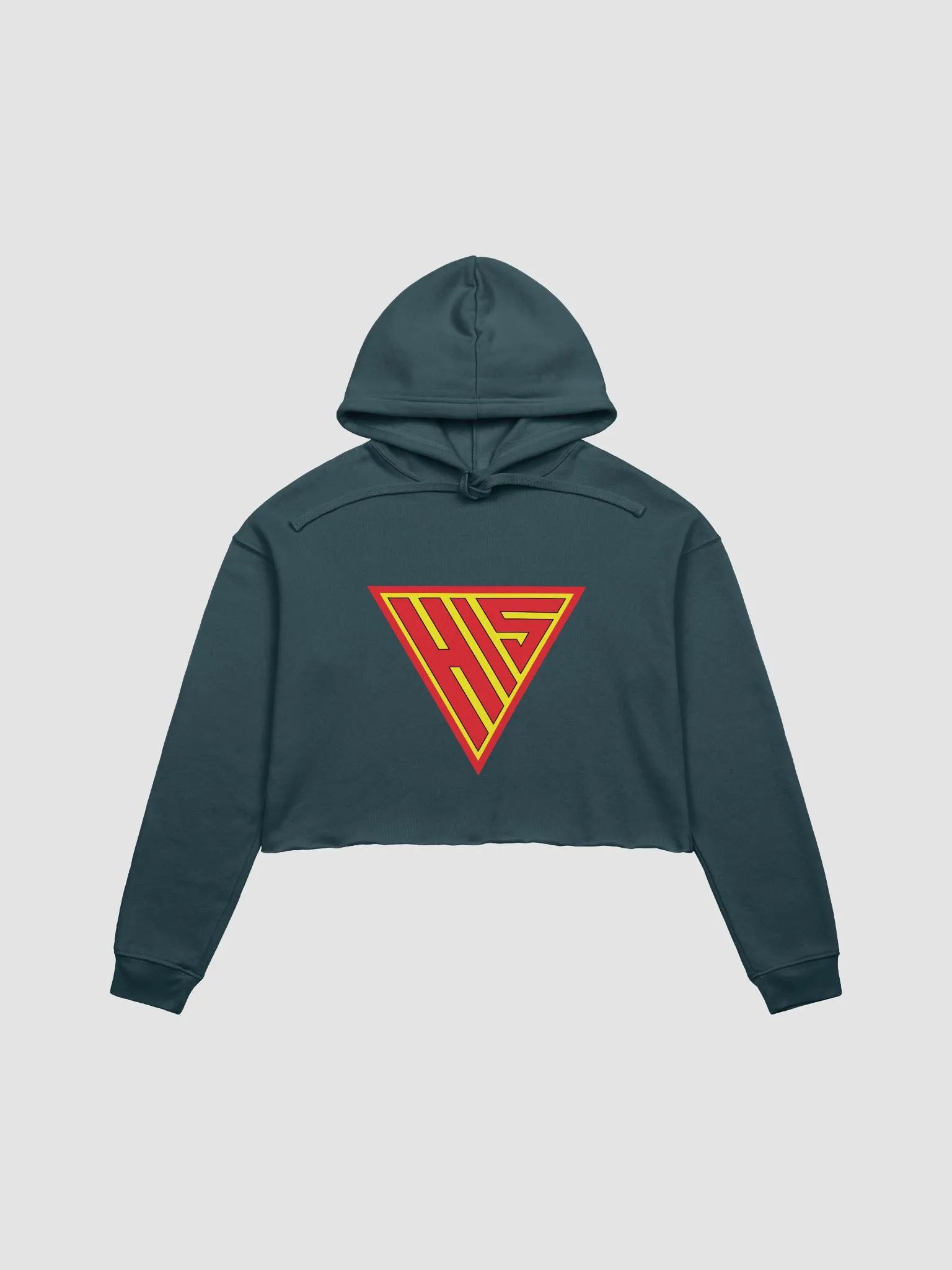 SUPER HEYIMSTEVE EMBLEM CROP HOODIE product image (1)