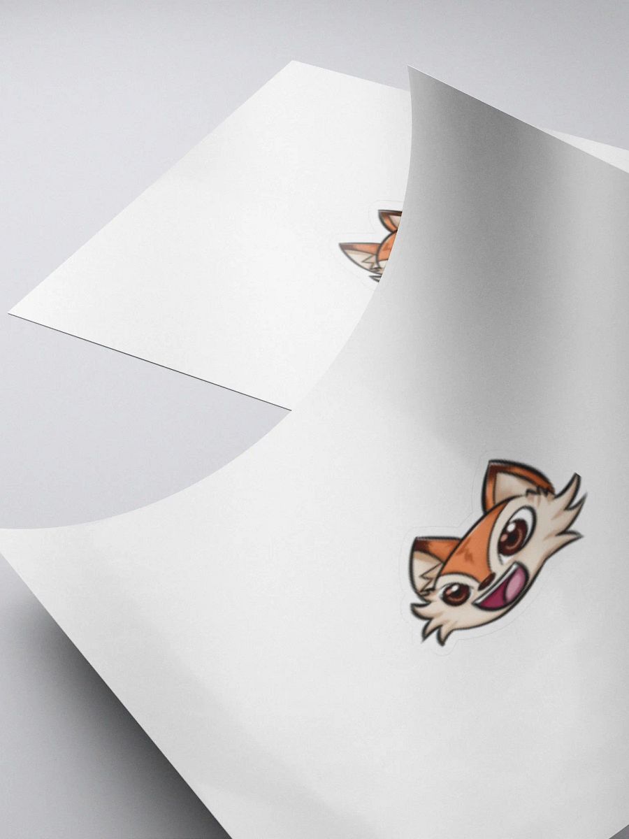 Foxxy Pog Emote Sticker 1.5