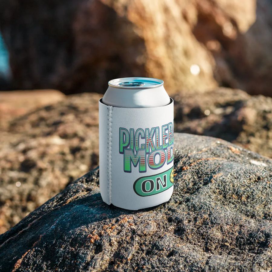 Pickleball Mode On Can Cooler product image (8)
