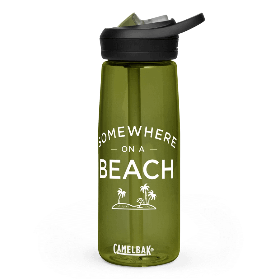 Somewhere on a Beach Water Bottle product image (17)