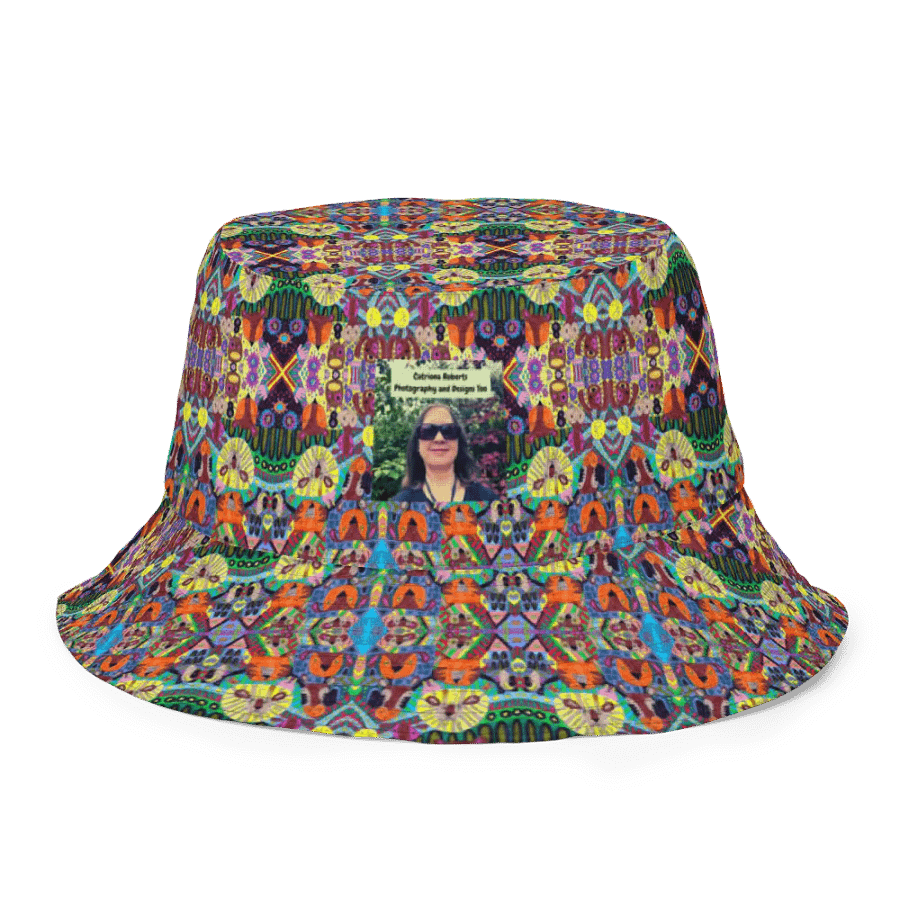 Abstract Doodle Art Animals Unisex Bucket Hat product image (9)