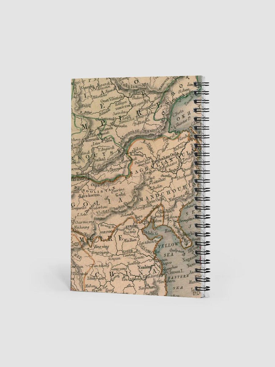 Vintage Old World Map Notebook product image (2)