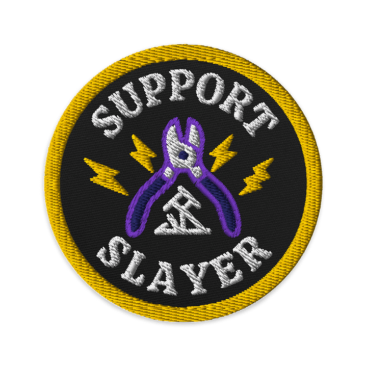 Support Slayer Embroidered Patch for 3D Printers product image (1)
