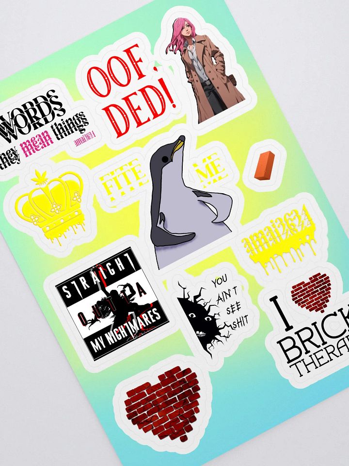 Amai2624 Sticker Sheet #1 - Amai-isms product image (1)