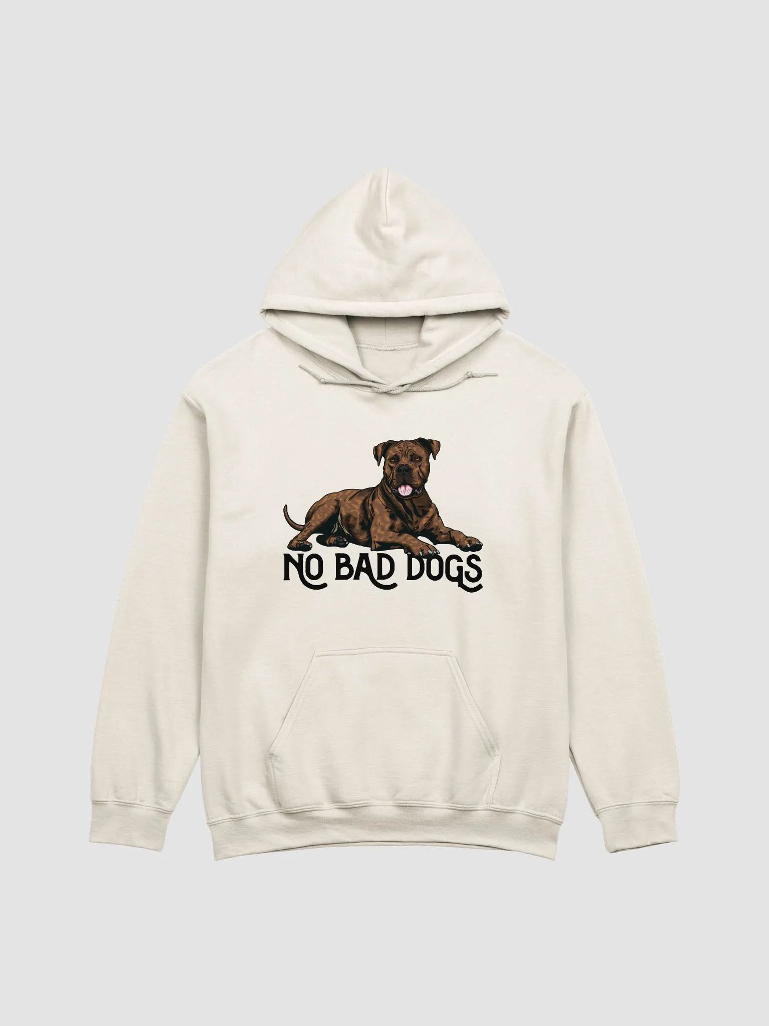 No Bad Dogs Hooded Sweatshirt of a Cane Corso(Brindle) | Funny Hoodie for Cane Corso Paw-rents product image (21)