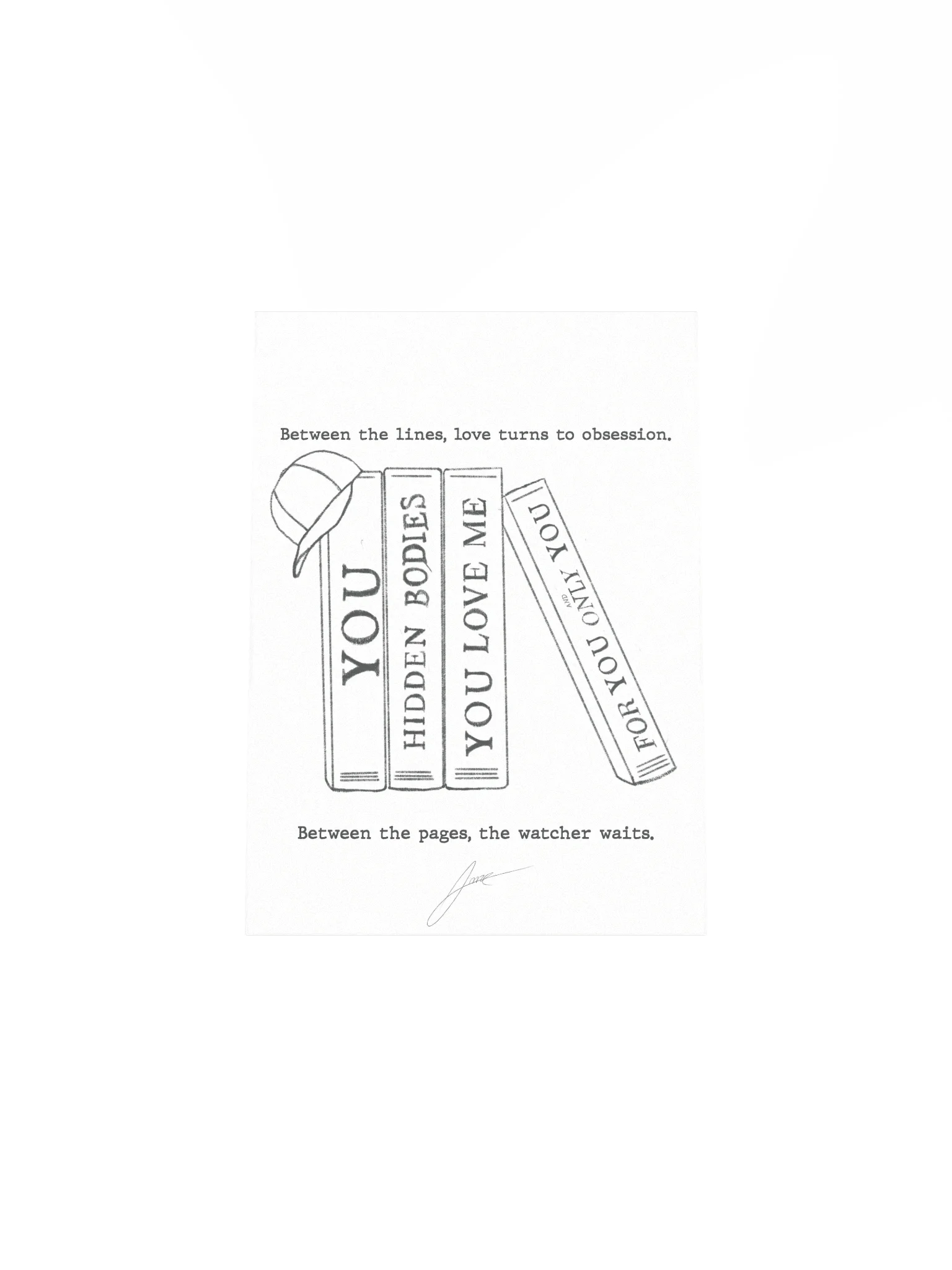 "YOU book series" Poster product image (4)