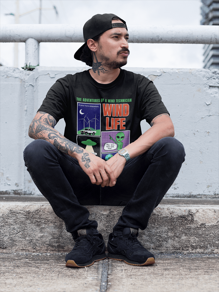 Wind Alien Invasion Tee product image (1)