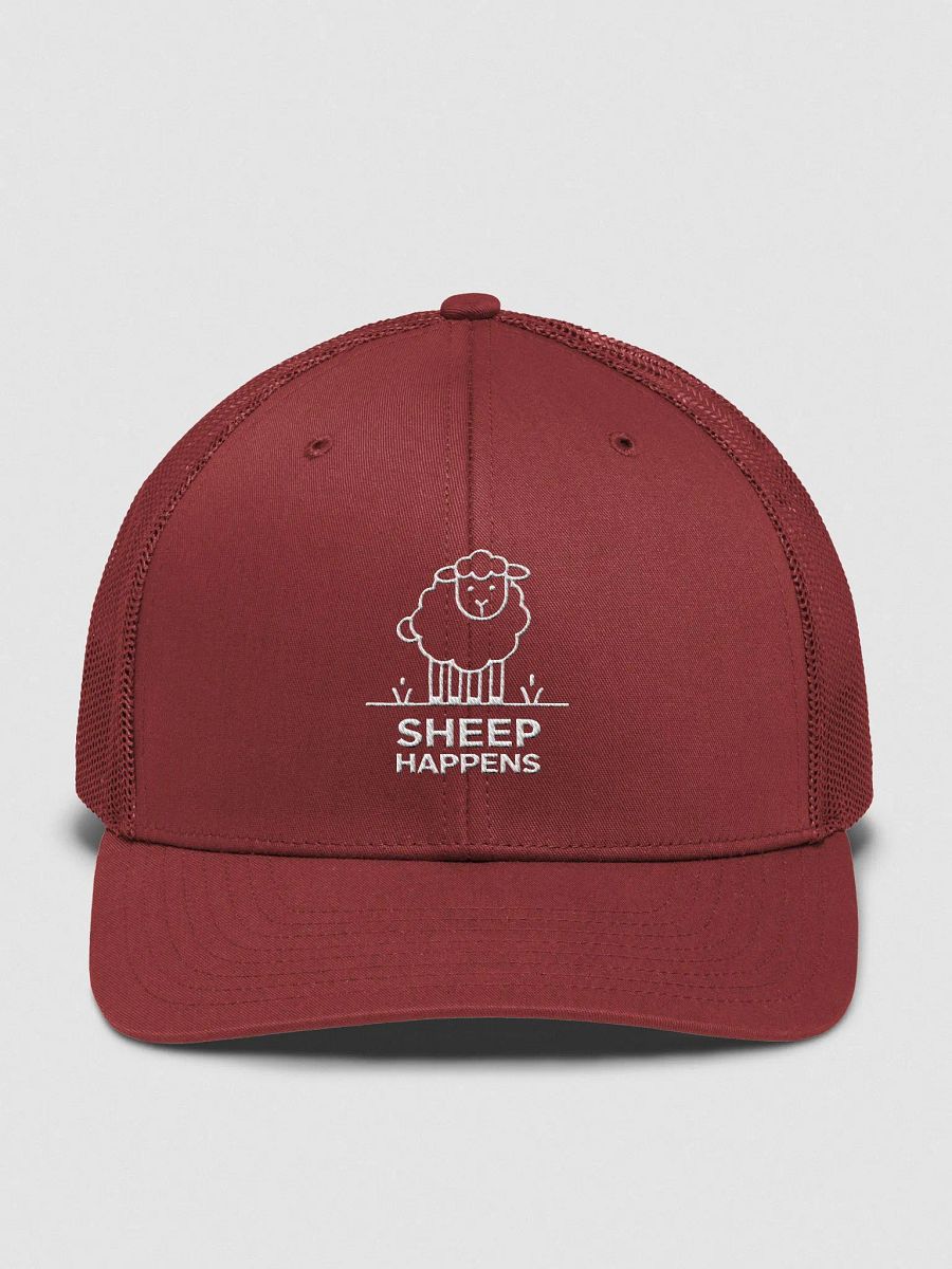 Sheep happen Richardson Trucker Hat product image (3)