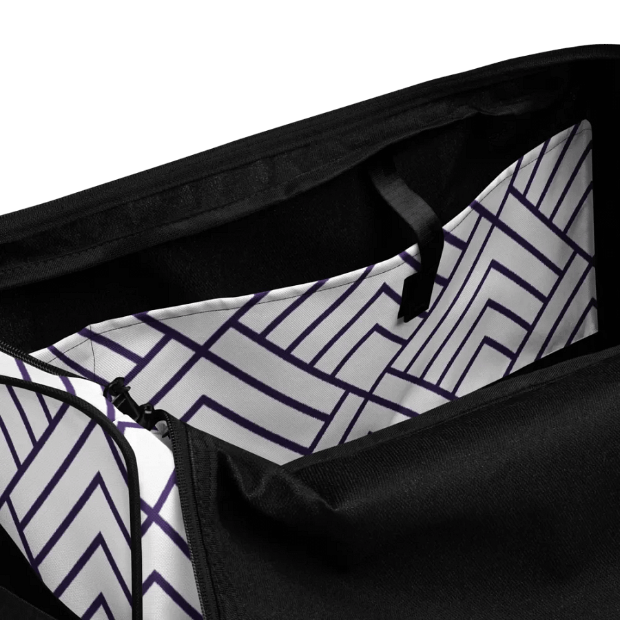 Zig-Zag Diamond All-Over Duffle Bag product image (9)