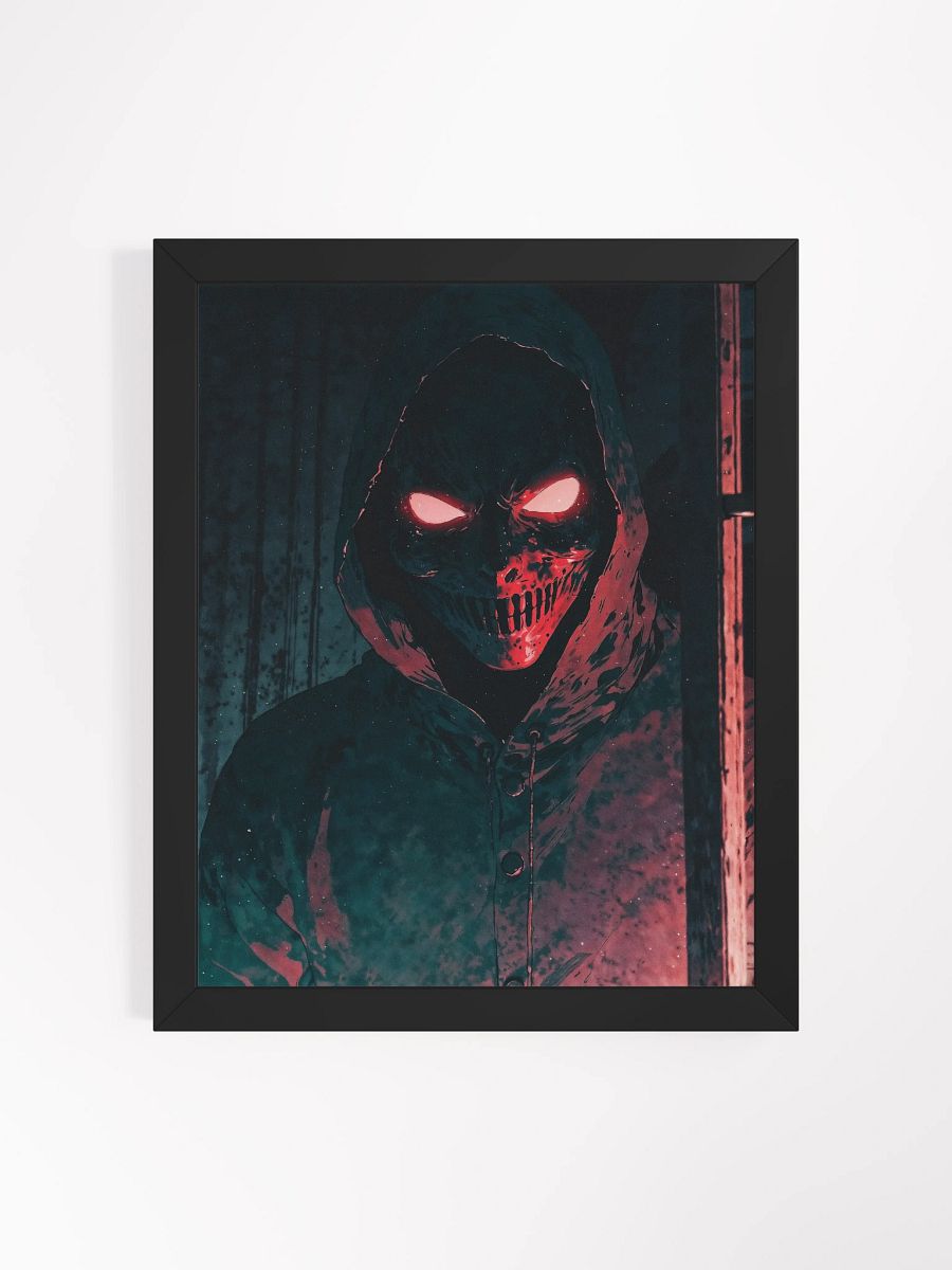 The Visitor at the Glass Framed Print product image (5)
