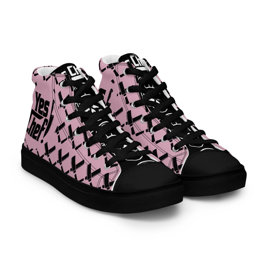 Yes Chef High Top Pink Black/Black Female product image (7)