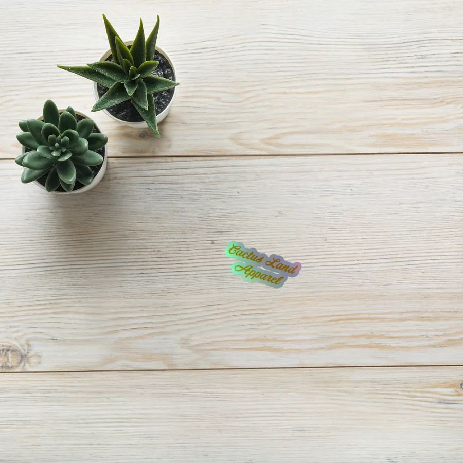 Cactus Land Holo Sticker product image (10)