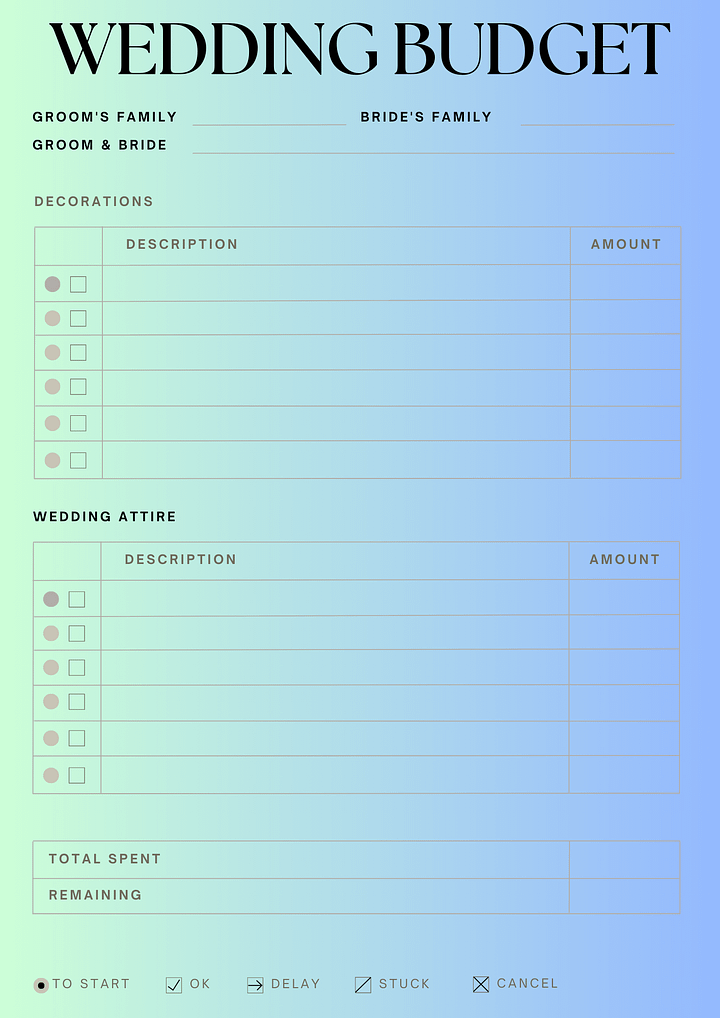 Wedding Budget Planner product image (2)