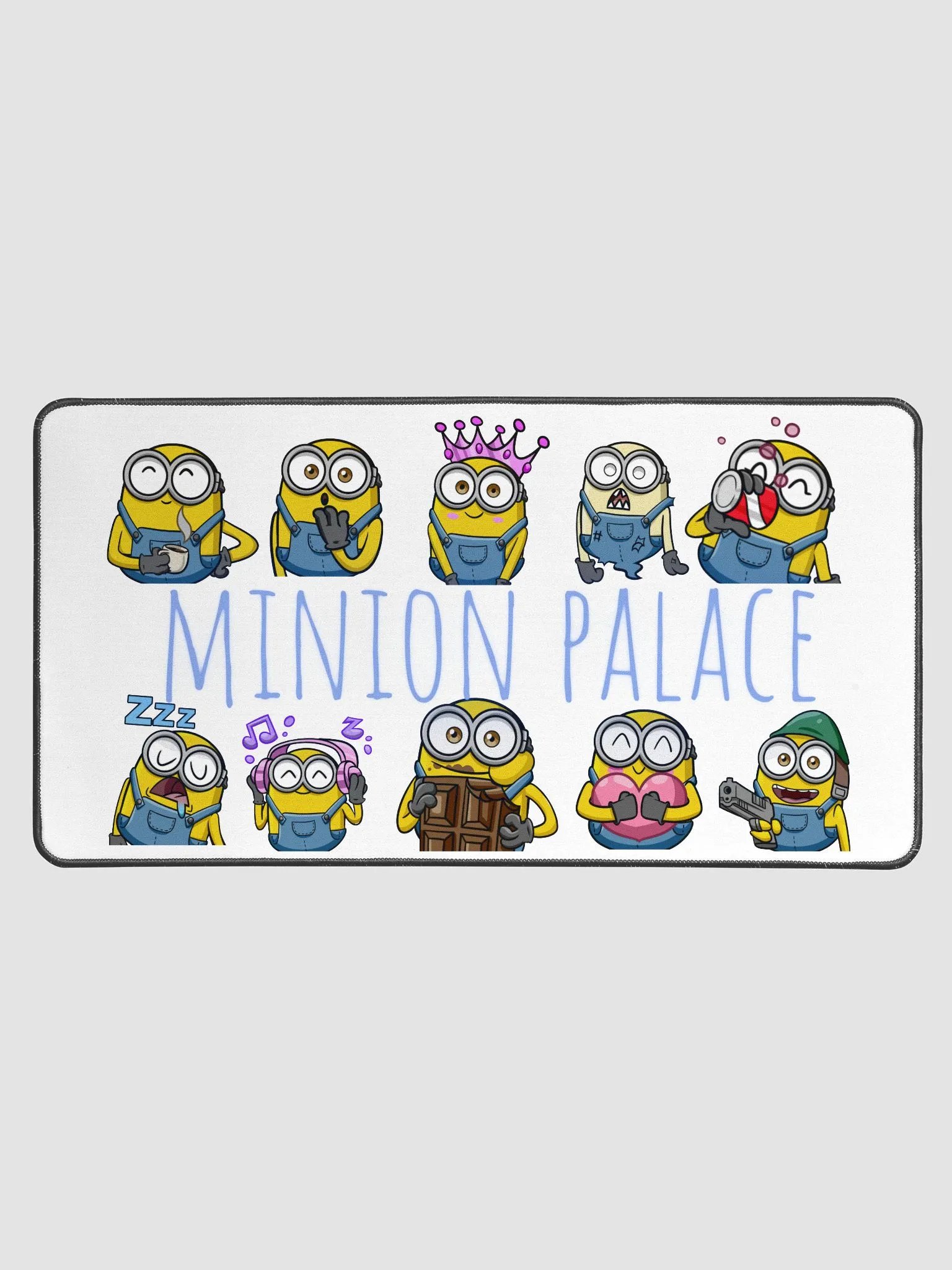 Minion Palace Desk Mat product image (1)