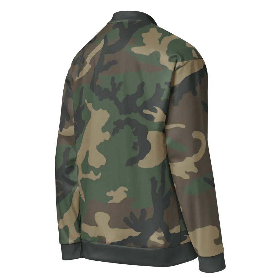 "CIF" M81 Woodland Camo Customizable Bomber Jacket product image (8)