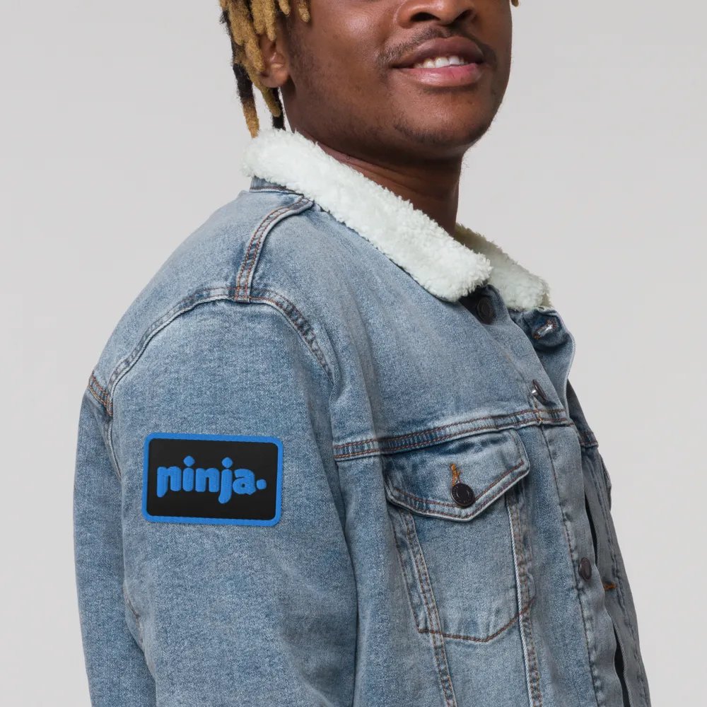 Ninja Patch: Blue and Black product image (5)