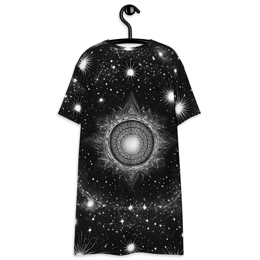 Celestial Symmetry T-Shirt Dress product image (8)