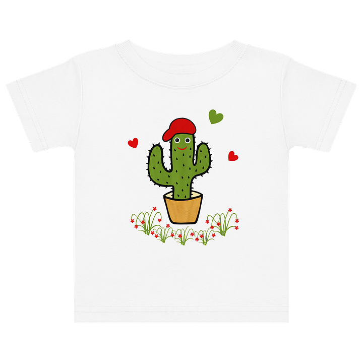 Cheerful Cactus Baby Jersey T-Shirt product image (9)