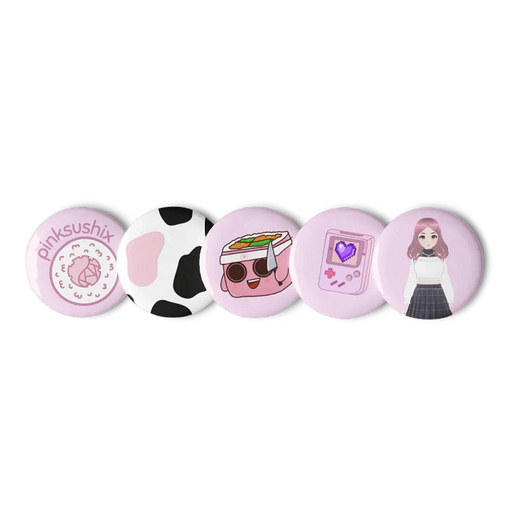 PinkSushiX 5 Pin Set product image (1)